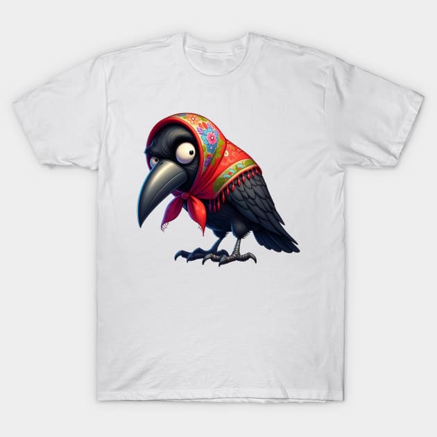 Gypsy Crow T-Shirt by Dmytro